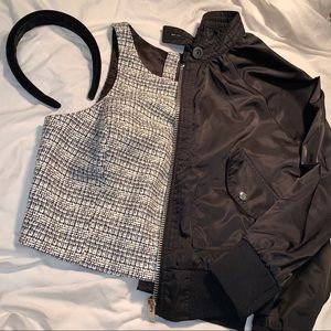 Express Zip-Up Halter Top